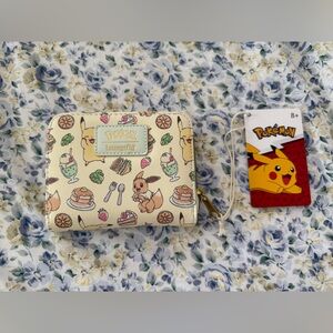 Loungefly Pokemon Dessert Wallet with Pikachu & Eevee